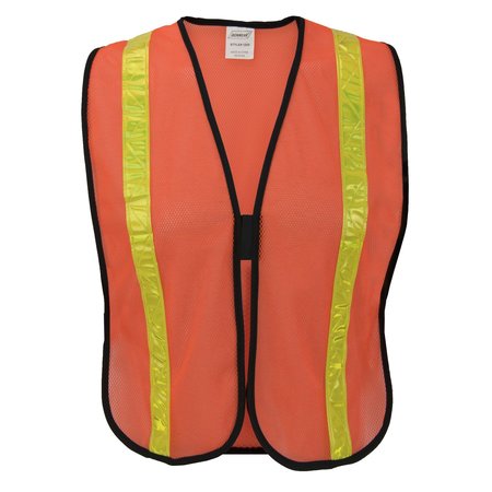 IRONWEAR Standard Polyester Safety Vest w/ 1-3/8" Reflective Tape 1250-O